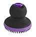 Evriholder Fancy Fur FURemover Soap Dispensing Scrubber Brush, Pet Grooming Hand Brush, Reduce Shedding During Bath Time, Natural Rubber Pet Brush, Colors May Vary, Model:FANCF-AMZ