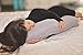 New Microfiber Zippered Replacement Maternity Body Pillow Cover (Grey)