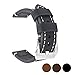 20mm 22mm 24mm Genuine Leather Watch Band Vintage Watch Strap for Men Women Black Brown