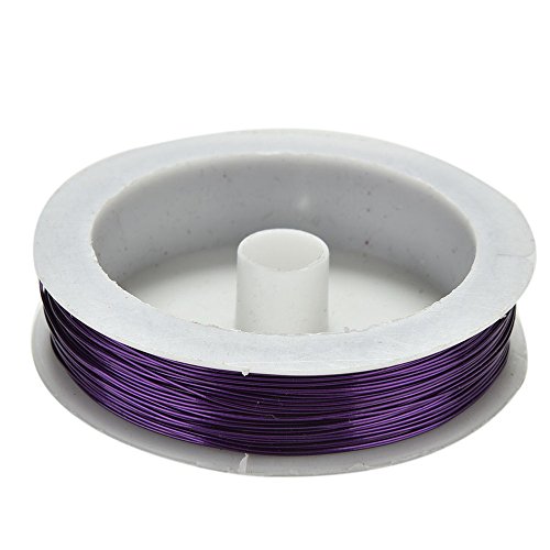 Iron Wreath - 40m Iron Craft Wire Diy Decorative Flowers Wreaths Package 0.5mm Spool Soft String Jewelry Metal - Supplies Binding Wire Data Artificial Dried Flowers Decor Wire Iron Wreath - Thumbnail 2
