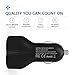 iVoler 36W 2 Ports Dual Quick Charge 3.0 USB Car Charger [2xQC 3.0 Port] for Samsung Galaxy Note 5, S7/S7 Edge/S6/Edge/+,Nexus 6P/5X,LG G5 and More [QC 2.0 & Type C Compatible]