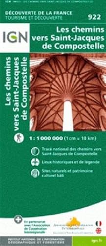 Download IGN Chemins vers Saint-Jacques De Compostelle - Carte topographique PDF
