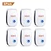 Pest Control Ultrasonic Repeller - Electronic Plug In repellent indoor for Insects- Mosquitoes, Mice, Spiders, Ants, Rats, Roaches, Bugs, Non-toxic Eco-Friendly, Human & Pet Safe(6 packs)
