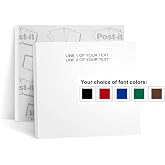 123Print Custom 3x3 Post-it Notes&reg;, 6 Pads x 50 Sheets | 300 Total