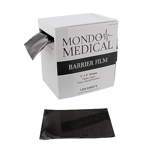 Mondo Medical Universal 4x6in Skin Barrier Film Tattoo Tape Roll 1200