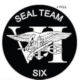 Navy Seals Team 6 Six Symbol - Window Bumper Laptop Sticker