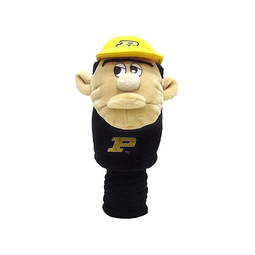 Team Golf NCAA Purdue Boilermakers Mascot Head Cover Mascot Golf Club Headcover, Fits most Oversized Drivers, Extra Long Sock for Shaft Protection, Officially Licensed Product