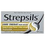 Strepsils Throat Sore Throat Pain Relief Honey And Lemon 24 Lozenges