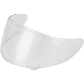Soman CWR-1 / X14 / RF-SR/RF-1200 Visor Replacement &ndash; Fits Helmets with CWR-1 Hinge (X14 / RF-SR/RF-1200) &ndash; Tinted Face Shield Anti-Scratch UV Aftermarket (Transparent)