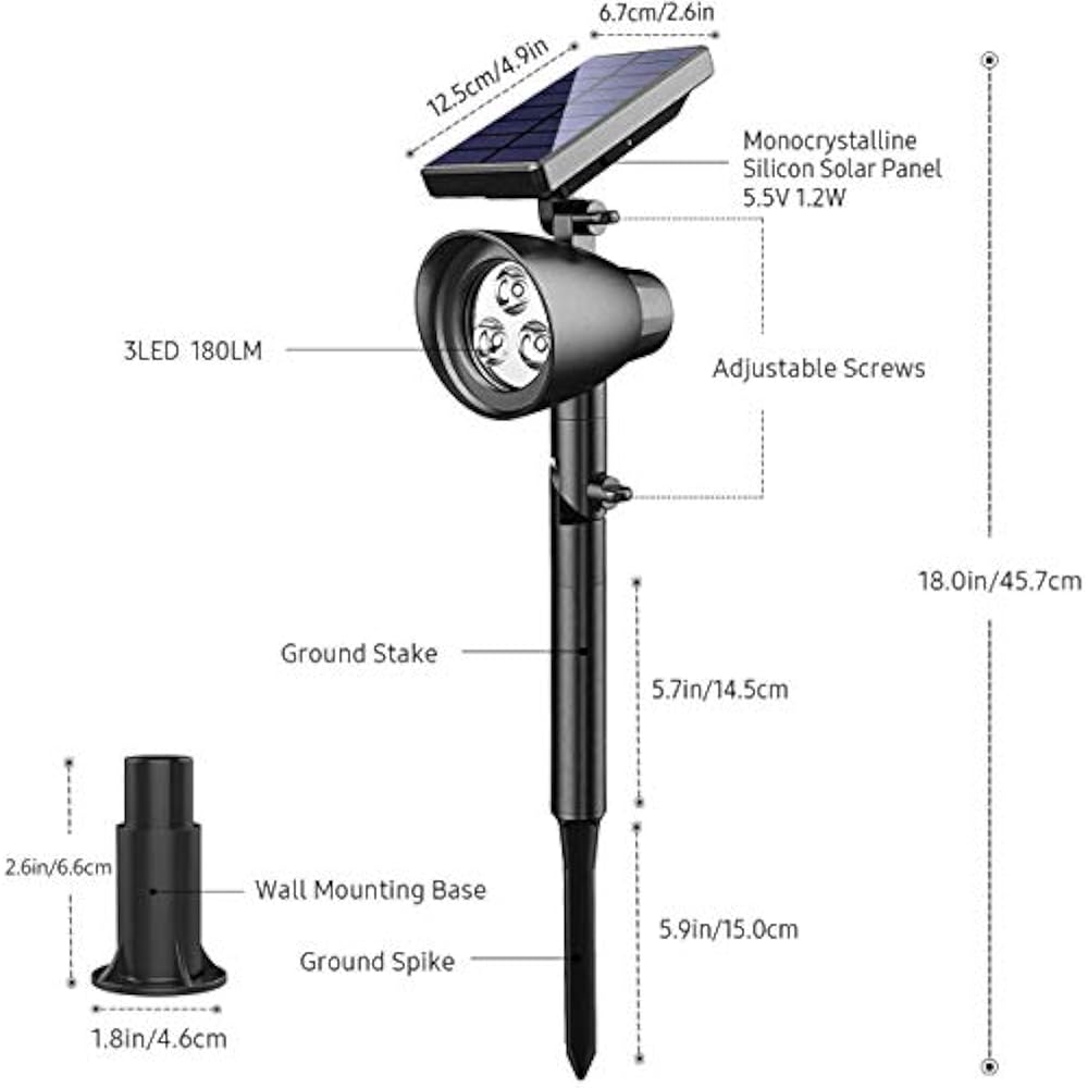 innogear solar lights instructions