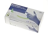 Medline SensiCare Ice Blue Nitrile Exam Gloves (MDS6803H-Large/250 Per Box)
