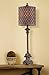 Regency Hill Traditional French Country Style Tall Skinny Buffet Table Lamp Beige Scroll Metal Lattice Candlestick Framed Cylinder Drum Shade Decor for Living Room House Home Entryway Dining Family