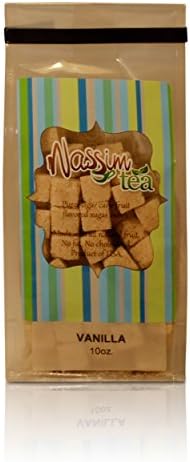 NassimTea Vanilla Flavored Pure Natural Cane Sugar Cubes - For Beverages, Tea's, Cooking (10)