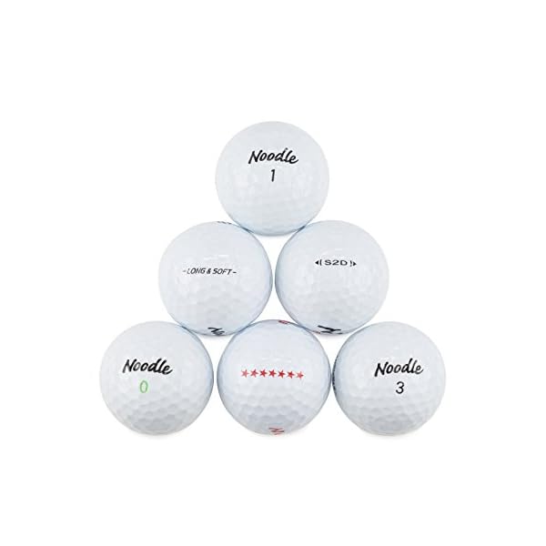 TaylorMade Noodle Recycled Golf Balls Mix (Pack of 50)