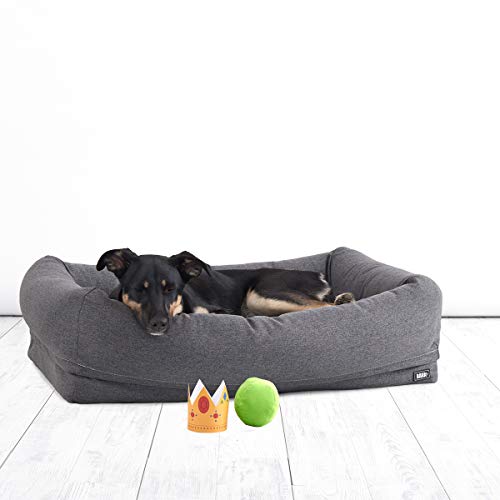 BarkBox Memory Foam Dog Bed Plush Orthopedic Joint Relief 21 Crate