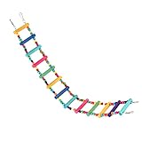 SunGrow Bird Ladder Bridge, 31 Inches Long, Helps