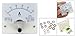 uxcell 85C1 DC 0-50A Rectangle Analog Panel Ammeter Gauge Ampere Meter Tester