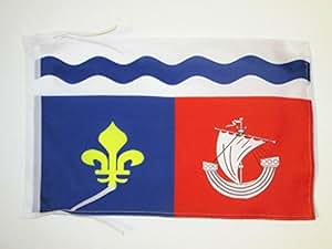 Amazon.com : AZ FLAG Hauts-de-Seine Flag 18'' x 12'' Cords ...