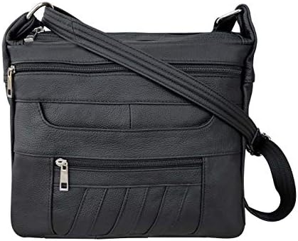 Amazon.com: American Bling Concealed Gun Messenger Purse  display picture 2