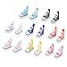 MagiDeal 8 Pairs of Sneakers Canvas Shoes Fit for 1/6 Barbie Blythe Momoko Dolls Dress Up Accessories