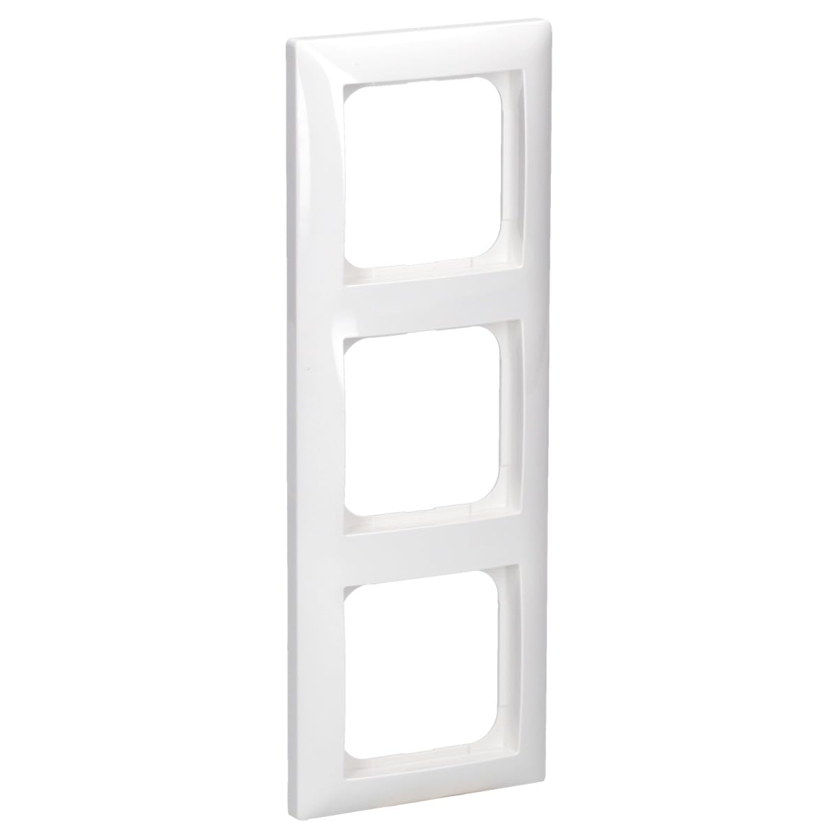 Busch-Jaeger Frame, 3-Hole 1723 914 Alpine-White and Balance SI Cover Frame, 4011395191545