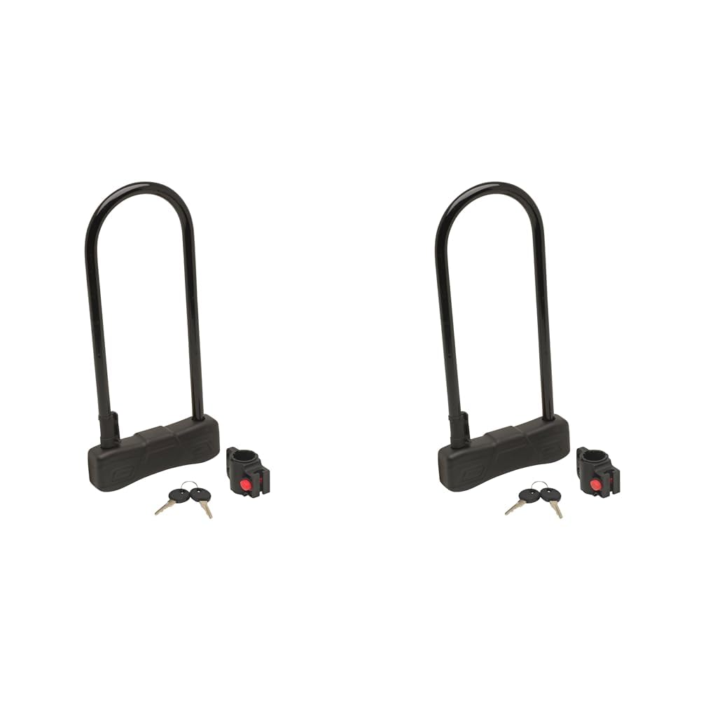 Sterling 173D Double D Lock, Black (Pack of 2)