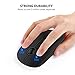 Vssoplor 8541645742 Wireless Mouse, 2.4G Slim Portable Computer Mice with Nano Receiver for Notebook, PC, Laptop, Computer-Black