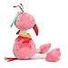 FOREAST Flamingo Toys Baby Rattles Soft Stuffed Animal Crib Handbells Infant Gifts for Boys / Girls