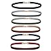 BodyJ4You 6PC Choker Necklace Set Women Girls Black Grey Green Beige Blue Red Velvet Fashion