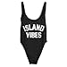 Dixperfect Womens Graphic One-Piece Monokini Swimsuit Bathing Suit (L, P4S)