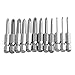 Feamos 12Pcs Hex Shank Magnetic Phillips Cross Screwdriver Bits 50mm 1/4 Inch