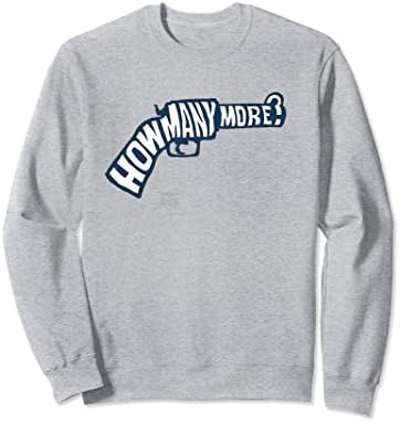 Unisex Signe Wilkinson: How many more? Sweatshirt XL: Heather Grey