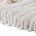 AMOR & AMORE Sherpa Fleece Throw Reversible Fuzzy Plush Microfiber All Season Blanket for Bed or Couch, Full