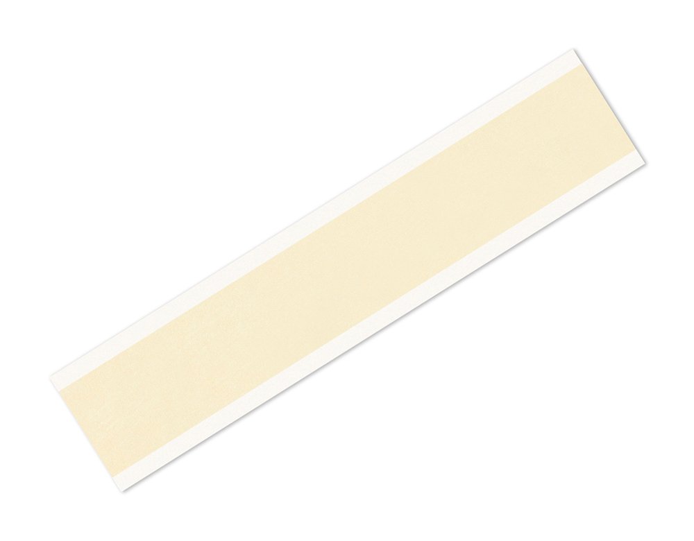 TapeCase 501+ 1" x 10"-250 High Temperature Masking Tape Converted from 3M 501+, 1" x 10" Rectangles, Crepe Paper, Tan (Pack of 250)