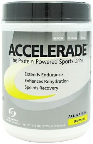 Accelerade Lemonade Advanced Sports Drink Mix - 30 Servings by Pacifichealth Laboratories