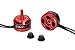DLFPV 4pcs DL2205 2300KV Brushless Motor for FPV Drone Racing Quadcopter 2CW 2CCW in Red