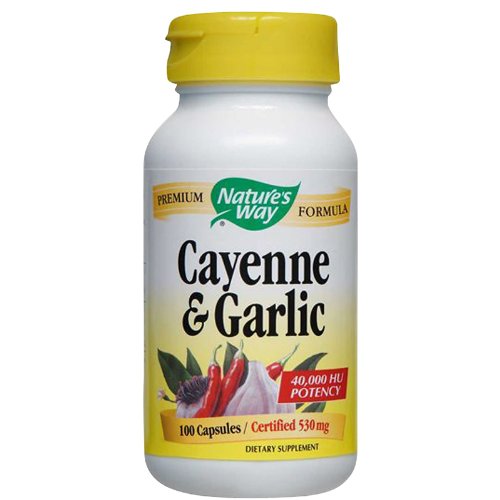 Natures Way Cayenne Garlic