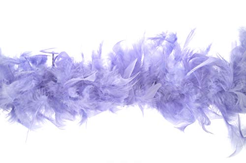 Marabou-Federboa, 1,8 mx 12 cm, Lavendel