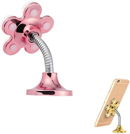 Cell Phone Holder Cell Phone Holder for Car,MHDGG Magic Suction Cup Car Phone Holder 360 Universal Phone Holder Multi-Angle Ultra-Stable Magic Sucker,Pink