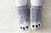 Julvie Anti-Slip Thick Winter Socks(2 Pairs) for Baby 0-4yrs with Claws Print