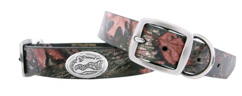 Zep-Pro Florida Gators Camouflage Leather Concho Dog Collar, X-Large