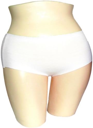 Comfort! 1K90XX Latex-Free Nylon Disposable Stretch Mesh Brief, 2X-Large, White (Pack of 800)