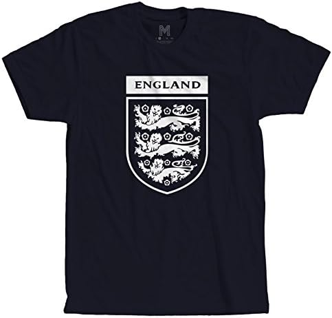 England Soccer Team - Sports Tees - Men Graphic Vinyl T-Shirt (X-Large)