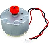 Ytaland Lidar Motor for Xiaomi Roborock S5 S5 MAX S6 Pure S6 MAXV S60 S65 S50 E20 E25 E35, Mini Power Lead Plug Robot Distance Sensor Robot Metal LDS Replacement Parts with Cable