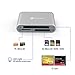 Faracent USB C Thunderbolt 3 CF/SD/Micro SD Memory Card Reader Adapter, CompactFlash Speed Upto 125 MB/s, SD/MicroSD Upto 95 MB/s, Compatible with MacOS Windows Android and New iPad Pro 2018