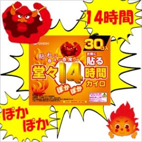 ■衣類に貼るカイロ　春魔人レギュラーのご紹介