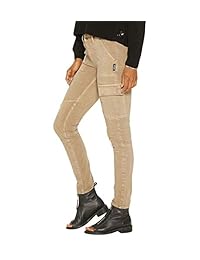 jeans plateados Co. Para dama Mid Rise Skinny Cargo jeans