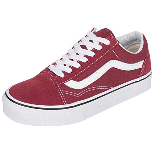 Vans Unisex Adults' Old Skool Trainers, Red (Apple Butter/True White Q9S), 6 UK 39 EU