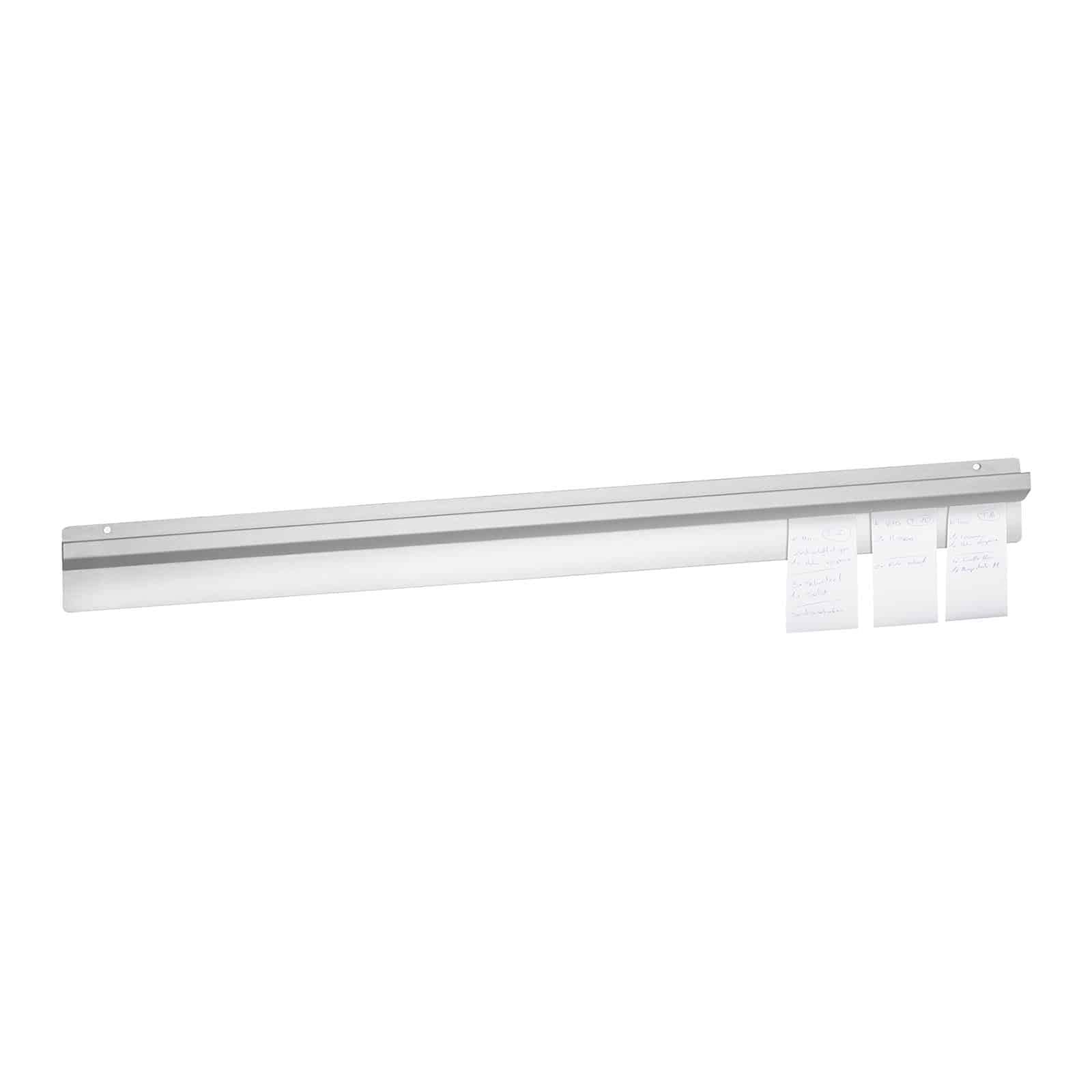 Royal Catering Bill Rail Order Tab Grabber RCBR-100 (100 cm - Stainless Steel - Wall mounting - Secure mounting System)