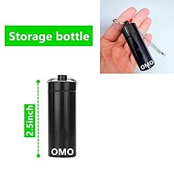 Mini Keychain Waterproof Storage Bottle Portable